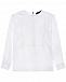 Белая рубашка с кружевной отделкой Dan Maralex | Фото 2