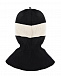 Черная шапка-шлем с принтом &quot;ENJOY&quot; Chobi | Фото 2