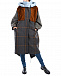 Длинное пальто из шерсти с отделкой из меха Blancha | Фото 2