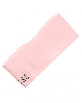 Розовая повязка с бантом La Perla Розовый, арт. 40987 2R ROSA BABY | Фото 2
