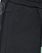 Черные спортивные брюки с серыми вставками Bikkembergs | Фото 3
