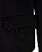 Черный пиджак с отделкой рюшами Monnalisa | Фото 5