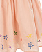 Розовое платье с вышивкой &quot;русалки&quot; Stella McCartney | Фото 3
