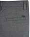 Классические брюки серого цвета Emporio Armani | Фото 5