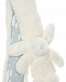 Белый шарф из меха с декором &quot;Кролик&quot; 22х10 см. Yves Salomon | Фото 4