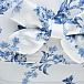 Белая сумка с синим цветочным принтом, 18x17x8 см Monnalisa | Фото 6
