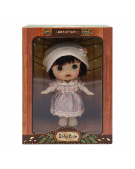 Кукла Baby Cute в шапке и платье 18 см Funky Toys , арт. FT0689328 | Фото 2