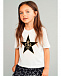 Белая футболка с логотипом в звезде Dolce&Gabbana | Фото 2