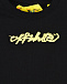 Черная футболка с желтым логотипом Off-White | Фото 3