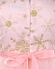 Розовое платье с многоярусной юбкой  | Фото 4