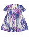 Платье с принтом &quot;глицинии&quot; Dolce&Gabbana | Фото 3