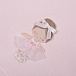 Розовое полотенце с декором &quot;балерина&quot;, 68x74 см Story Loris | Фото 3