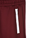 Спортивные брюки бордового цвета Burberry | Фото 3