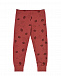 Красная пижама со сплошным принтом &quot;Грибы и листья&quot; Sanetta | Фото 4
