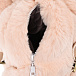 Розвый рюкзак-кролик из меха 41x17x15 см Yves Salomon | Фото 4