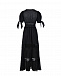 Черное платье с кружевной отделкой Charo Ruiz | Фото 2