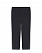Темно-синие флисовые брюки Poivre Blanc | Фото 2