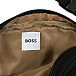 Сумка-пояс матовая с логотипом, черная BOSS | Фото 6