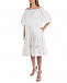 Белое платье с рукавами-воланами Parosh | Фото 4