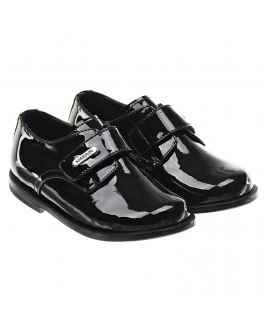 Черные лаковые туфли для мальчиков Missouri Черный, арт. 3735 BLACK | Фото 1