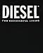 Купальник раздельный черный, топ на одной бретельке Diesel | Фото 4