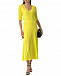 Желтое платье с плиссированной юбкой Parosh | Фото 2