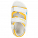 Белые сандалии с принтом &quot;жуки&quot; Walkey | Фото 4