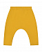 Желтые спортивные брюки с пуговицами Sanetta Pure | Фото 2
