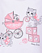 Пижама с принтом &quot;кот с коляской&quot; Story Loris | Фото 5