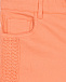 Оранжевые шорты с вышивкой Guess | Фото 3