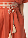Платье терракотового цвета с поясом  | Фото 7
