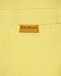 Желтые льняные шорты для беременных Pietro Brunelli | Фото 7