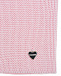 Шерстяной шарф-ворот розового цвета, 24х30 см Il Trenino | Фото 5