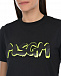 Черная футболка с лого MSGM | Фото 7