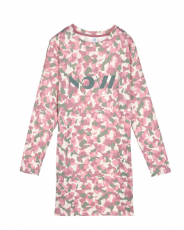 Ночная рубашка с принтом &quot;милитари&quot; Sanetta Розовый, арт. 245299 3038 | Фото 1