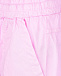 Розовые шорты с поясом на резинке Deha | Фото 3