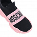 Кроссовки-носки с перемычкой Moschino | Фото 6