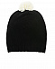 Черная шапка с декором &quot;лыжная маска&quot; Moncler | Фото 2