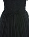 Черное платье с кружевной отделкой Aletta | Фото 5