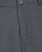 Темно-серые шерстяные брюки Dal Lago | Фото 3