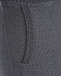 Темно-серые трикотажные брюки с накладными карманами Panicale | Фото 6