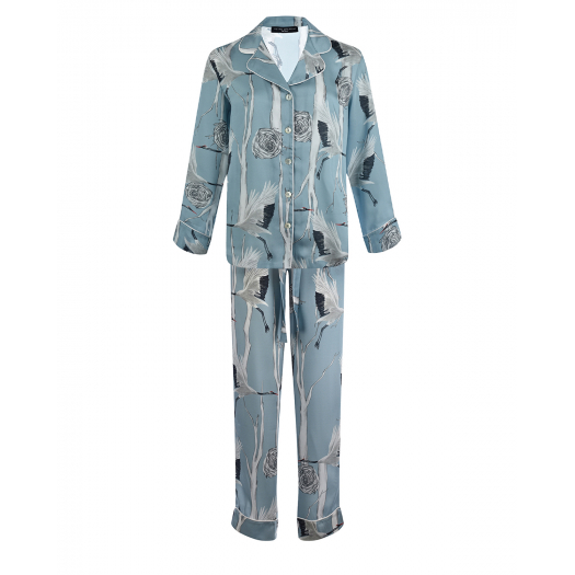 Комплект NICOLE Pajamas с принтом &quot;аисты&quot; Pietro Brunelli | Фото 1
