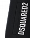 Черные брюки с поясом на резинке Dsquared2 | Фото 3