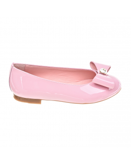 Розовые туфли с бантом Dolce&Gabbana Розовый, арт. D10866 A1328 80416 | Фото 2
