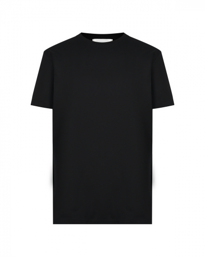Базовая футболка, черная Parosh | Фото 1