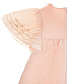 Розовое платье с вышивкой на рукавах  | Фото 3