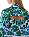 Сине-зеленая рубашка с цветочным принтом Vivetta | Фото 9