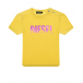 Желтая футболка с логотипом Diesel | Фото 1