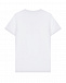 Белая футболка с круглым лого Balmain | Фото 2