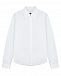 Белая блуза с рюшей по кругу MM6 Maison Margiela | Фото 3